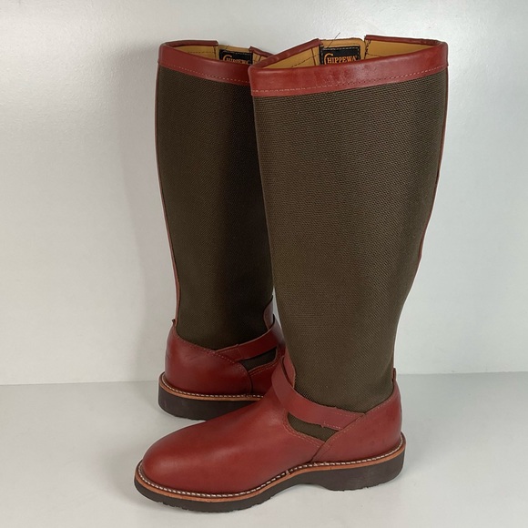 Chippewa Descaro Snake Proof Boots | USA Made | Canvas | Retired | Men’s 8.5 D main image 14